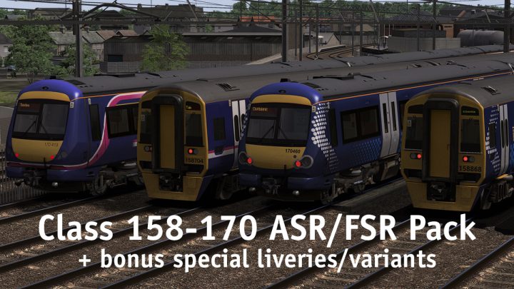 ASR/FSR Class 158-170 Pack