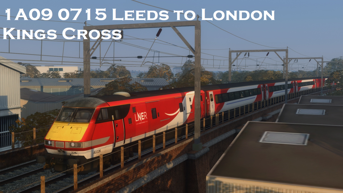 1A09 Leeds to London Kings Cross