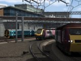 Cross Country HST pulls out of Birmingham New Street