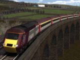 Cross Country HST crossing a viaduct