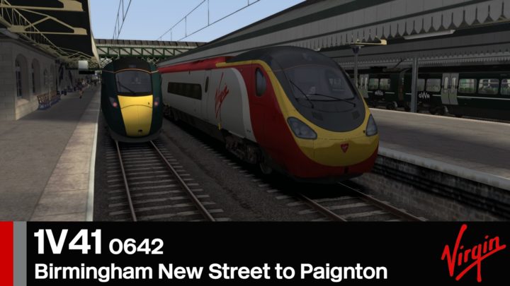 1V41 0642 Birmingham New Street to Paignton
