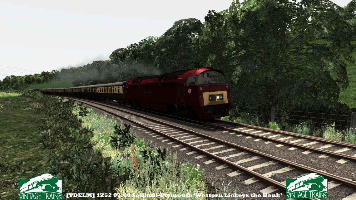 [TDELM] 1Z52 07:00 Solihull-Plymouth ‘Western Lickeys The Bank’