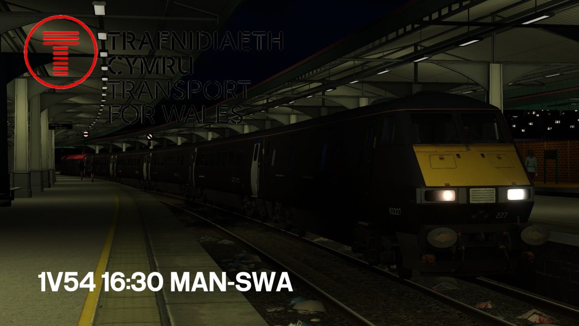 1V54 16:30 Manchester Piccadilly-Swansea