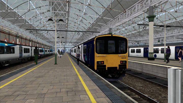 2S88 15:48 Manchester Piccadilly – Sheffield – “Chasing the clock”