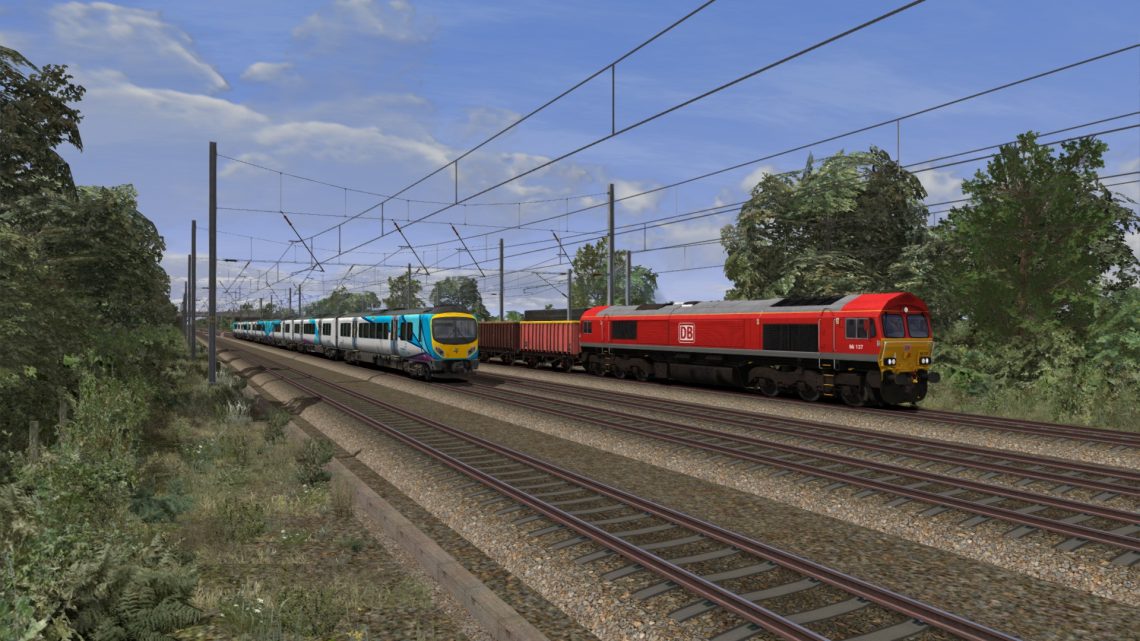 [RC] 6D54 Tees Yard to Scunthorpe Trent TC – DB Cargo Class 66