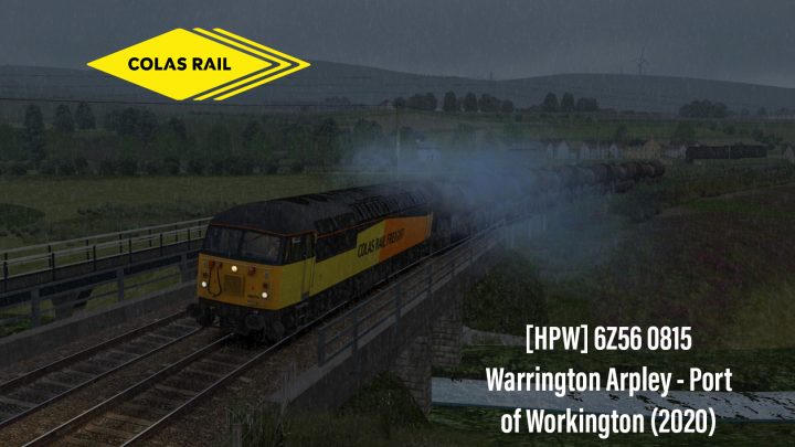 [HPW] 6Z56 0815 Warrington Arpley – Port of Workington (2020)