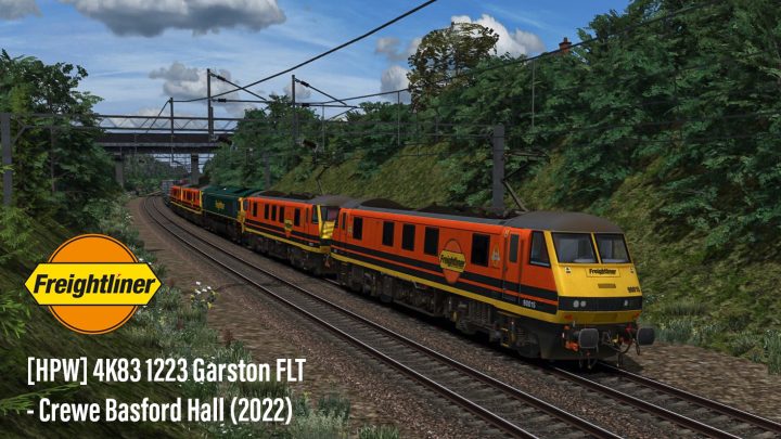 [HPW] 4K83 1223 Garston FLT – Crewe Basford Hall (2022)
