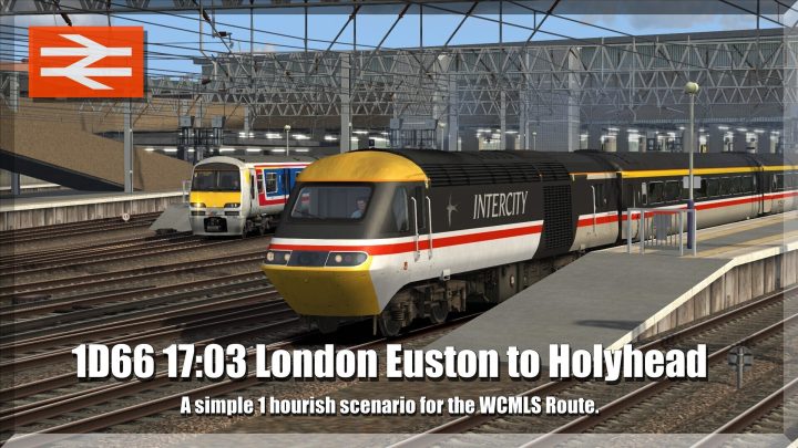 [G.G.S} 1D66 17:03 London Euston to Holyhead