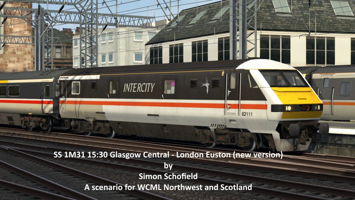 SS 1M31 15.30 Glasgow Central – London Euston (new version) V1.1