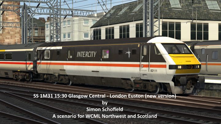 SS 1M31 15.30 Glasgow Central – London Euston (new version)