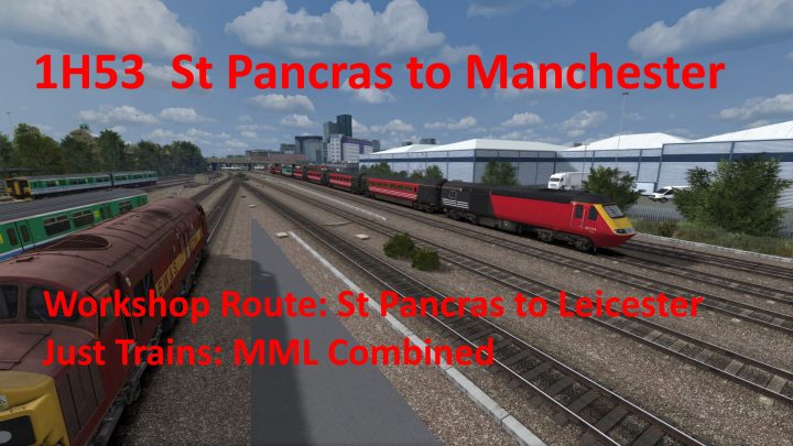 1H 53 St Pancras to Manchester (Project Rio)