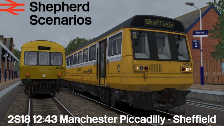 SS / 2S18 12:43 Manchester Piccadilly – Sheffield