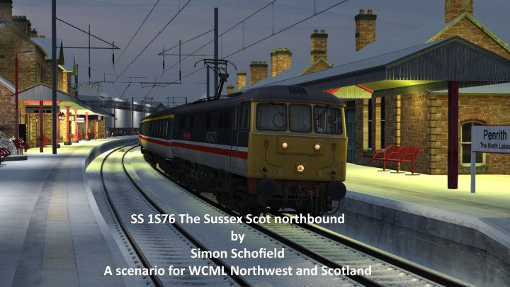 SS 1S76 The Sussex Scot northbound