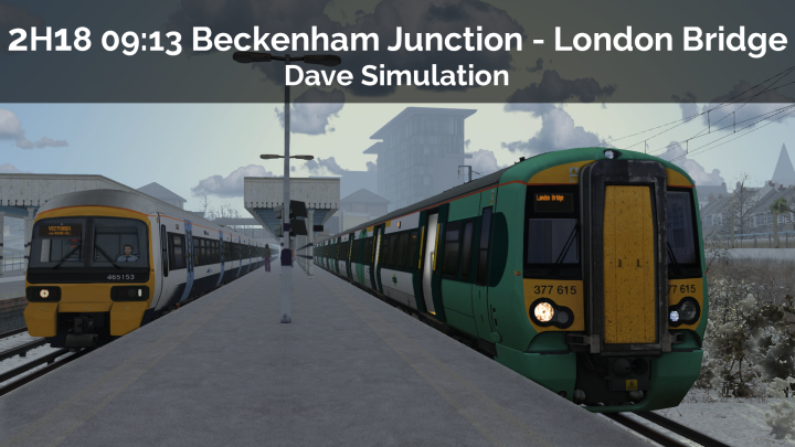 2H18 09:13 Beckenham Junction – London Bridge