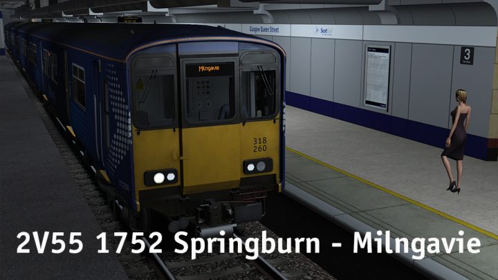 2V55 1752 Springburn – Milngavie