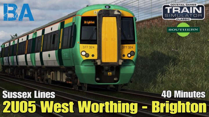 2U05 07:52 West Worthing – Brighton