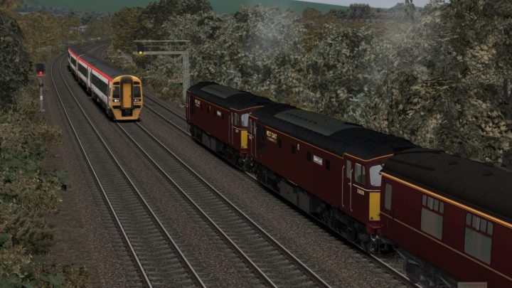 [WB] 1Z33 The Chester Christmas Cromptons (Newport to Hereford)