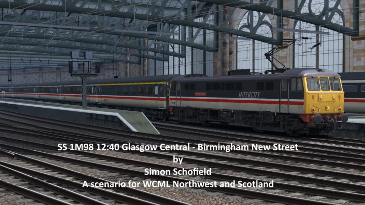 SS 1M98 12.40 Glasgow Central – Birmingham New Street