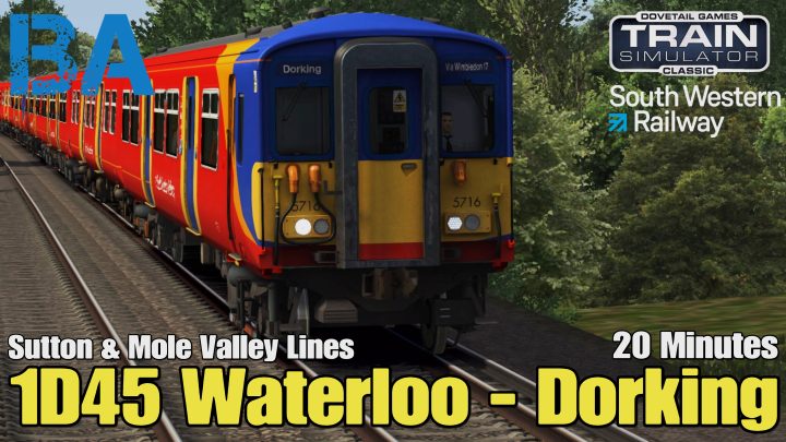1D45 16:24 London Waterloo – Dorking