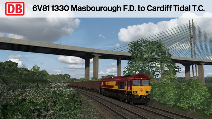 [JD] 6V81 1330 Masborough F.D. to Cardiff Tidal T.C