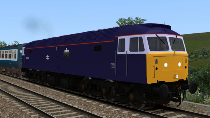 British Rail UKTS Purple Class 47 “47699”