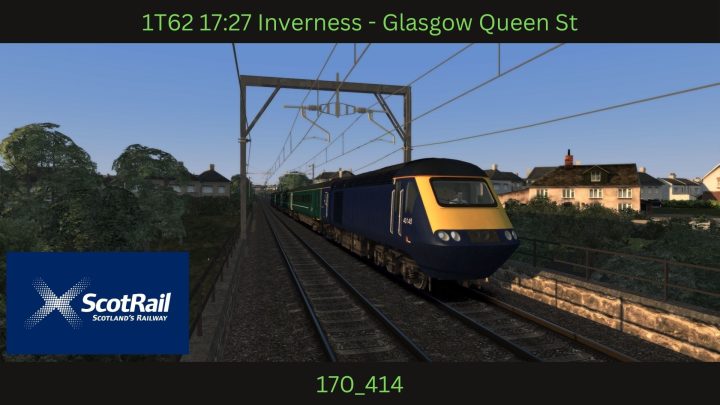 1T62 17:27 Inverness – Glasgow Queen St
