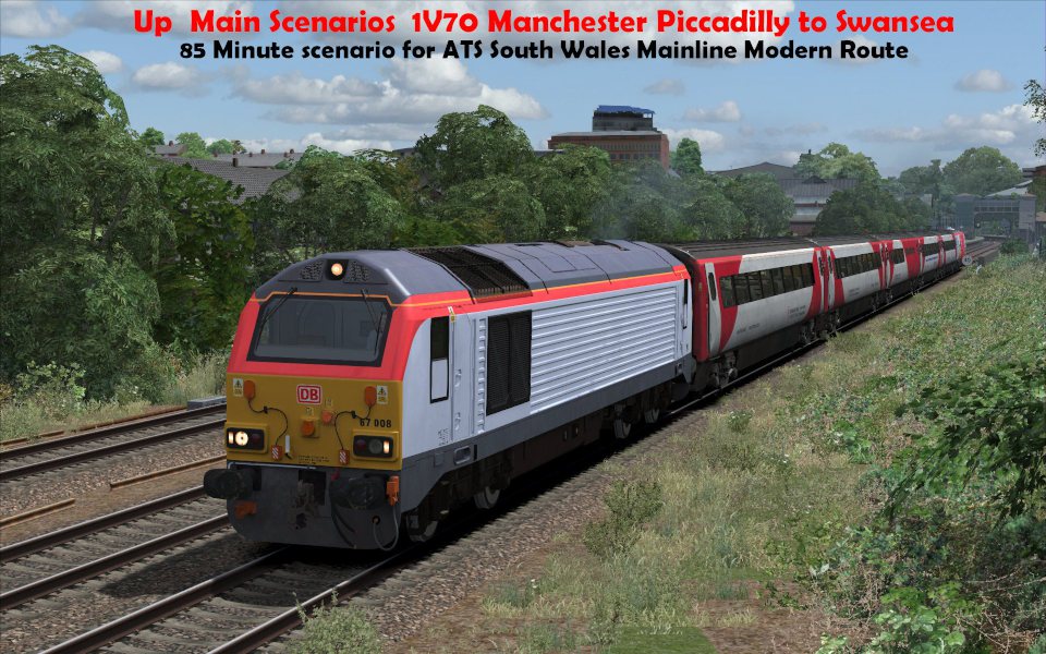 1V70 Manchester Piccadilly to Swansea