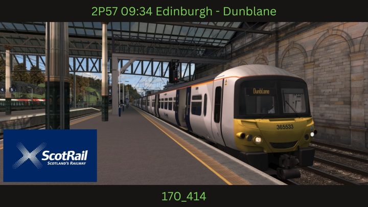 2P57 09:34 Edinburgh – Dunblane