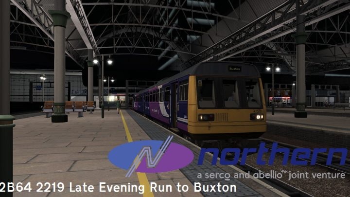 2B64 2219 Late Evening Run To Buxton