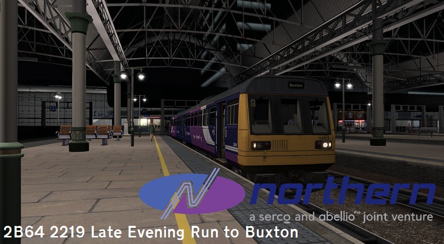 2B64 2219 Late Evening Run To Buxton