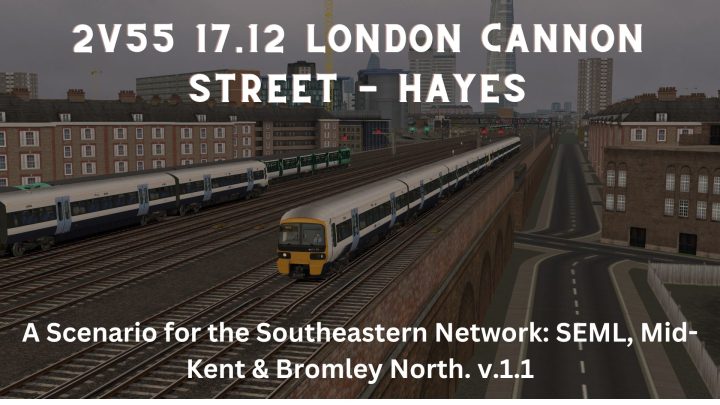 2V55 17.12 London Cannon Street – Hayes 2012