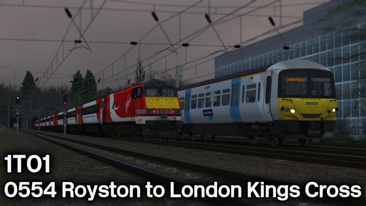 1T01 0554 Royston to London Kings Cross