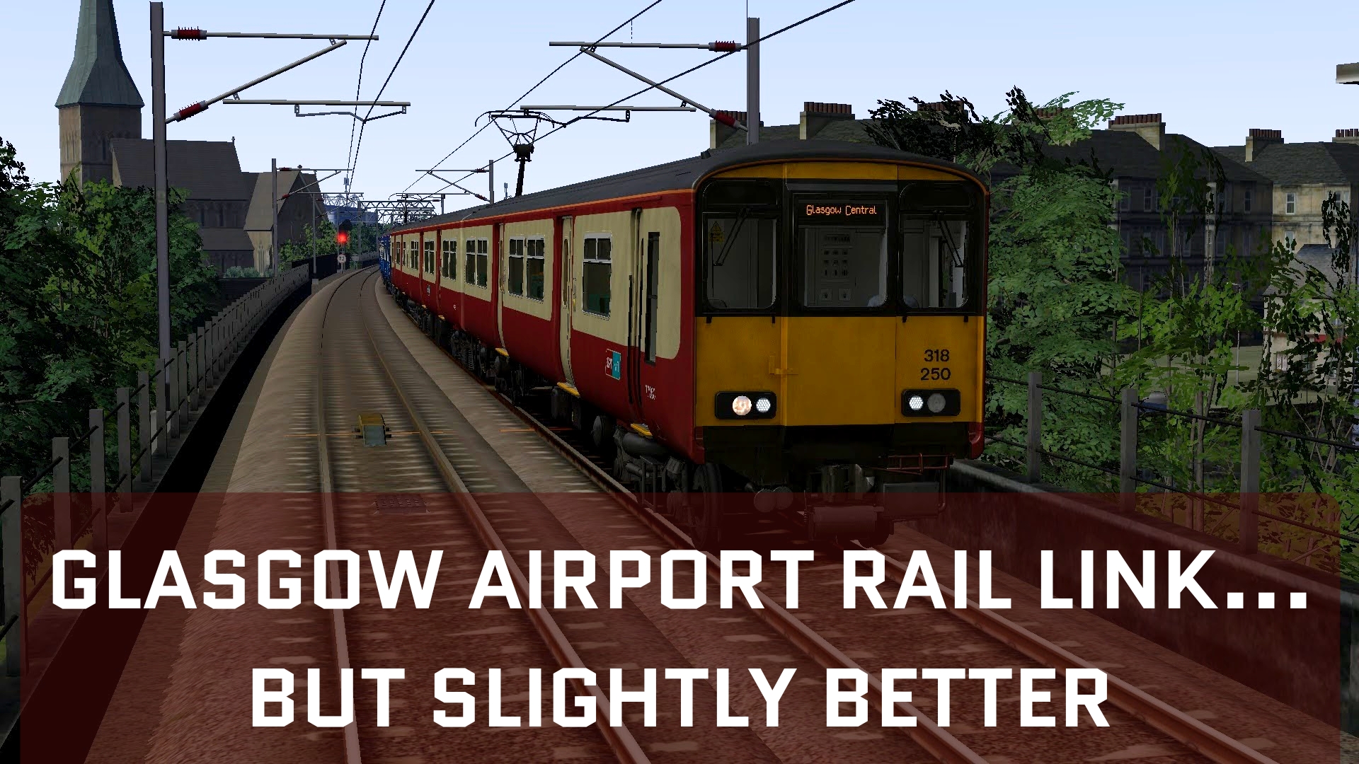Glasgow Airport Rail Link Scenery Upgrade V1.2