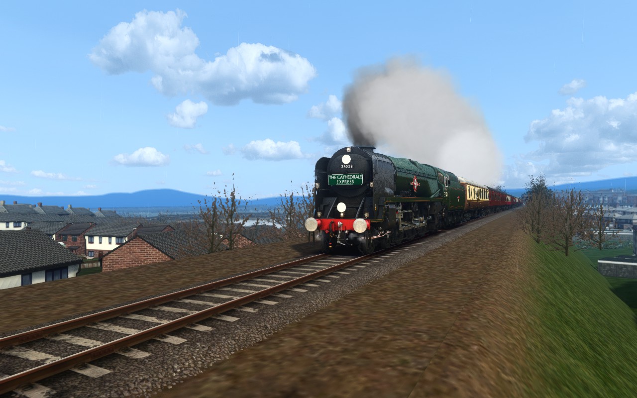 “The Cathedrals Express” 35028 Clan Line