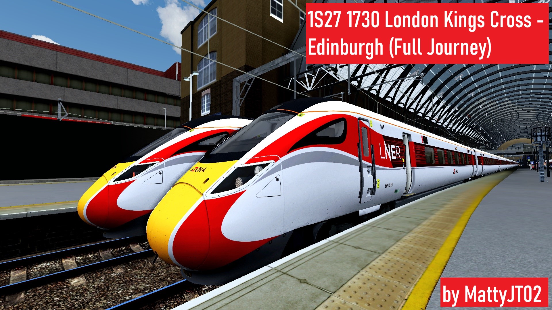 [MJT] 1S27 17:30 London Kings Cross – Edinburgh (Full Journey)