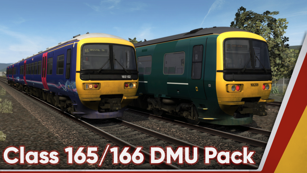 Alan Thomson Simulation Train Sim Classic Ready Series Class 165 & Class 166 DMU