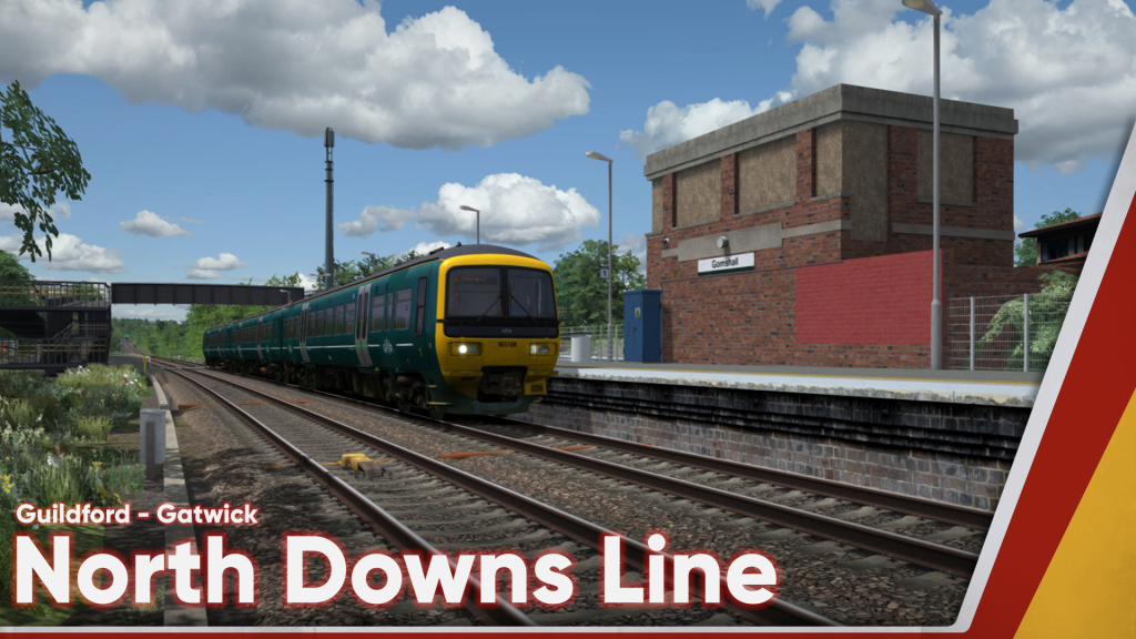 Alan Thomson Sim North Downs Line Guildford-Gatwick
