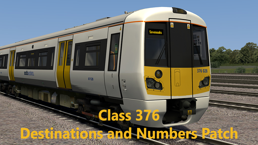 Class 376 Destinations & Numbers Patch