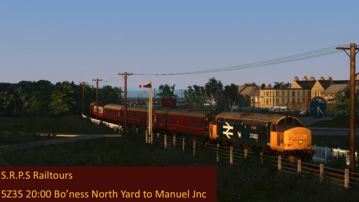 [CMC] 5Z35 2000 Bo’ness North Yard to Manuel Junction 29/4/22
