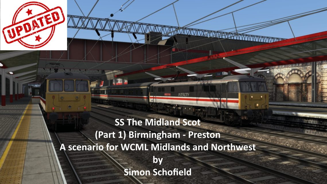 SS 1S46 The Midland Scot northbound (Part 1) Updated