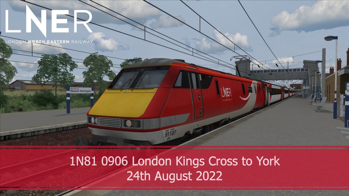 1N81 0906 London Kings Cross to York