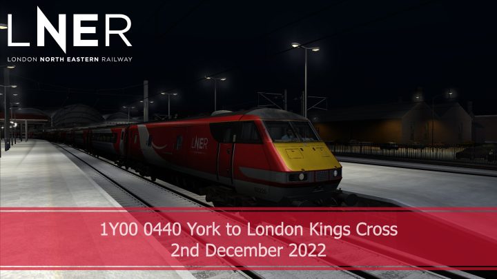 1Y00 0440 York to London Kings Cross