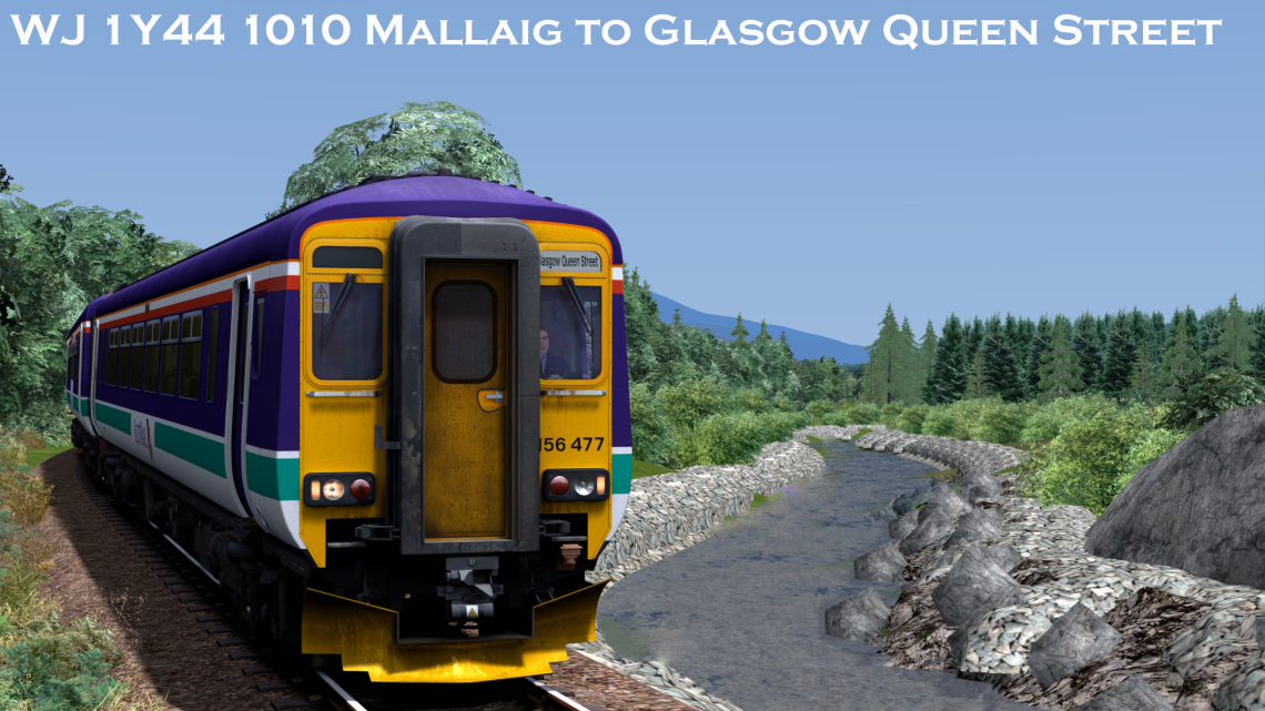 (WJ) 1Y44 10:10 Mallaig to Glasgow Queen Street (2 Parts) V 1.1