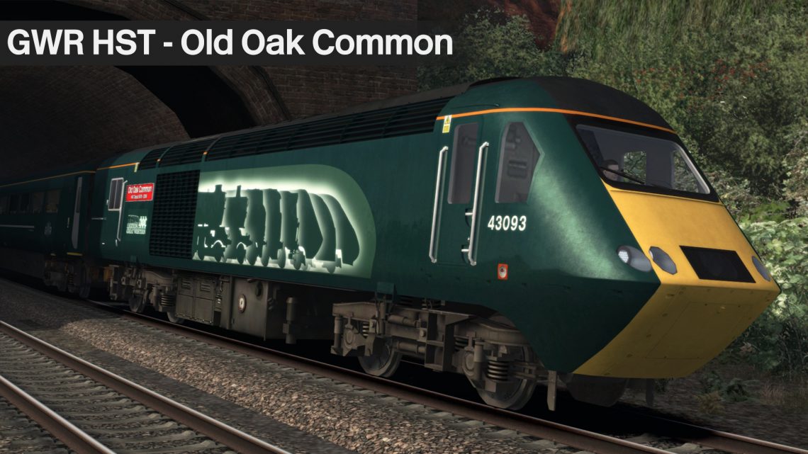HST: Great Western Railway 43093 ‘Old Oak Common’