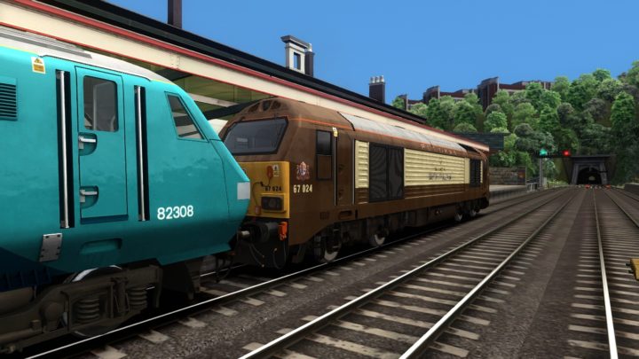1H89 1307 Holyhead – Manchester Piccadilly – Class 67!