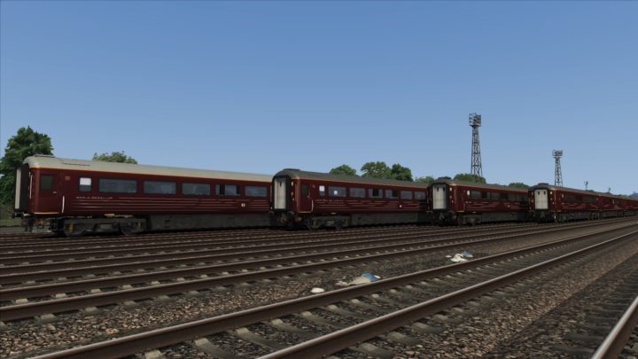 EWS/DBS/DBC Company Train Mk3A