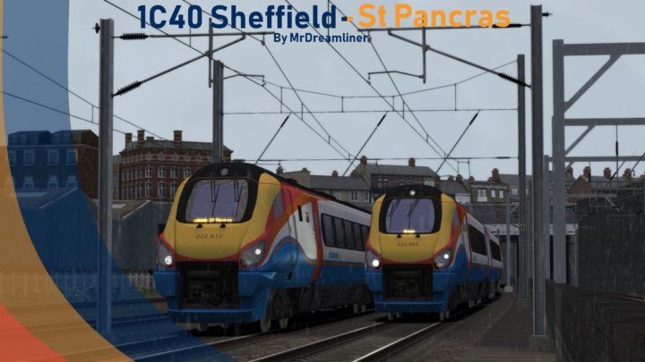 1C40 1129 Sheffield to St Pancras International