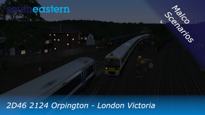 2D46 2124 Orpington – London Victoria