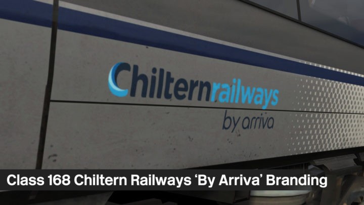 Class 168 – Chiltern (By Arriva) Branding