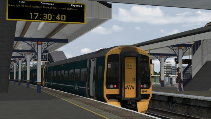 1F30 1723 Portsmouth Harbour to Cardiff Central